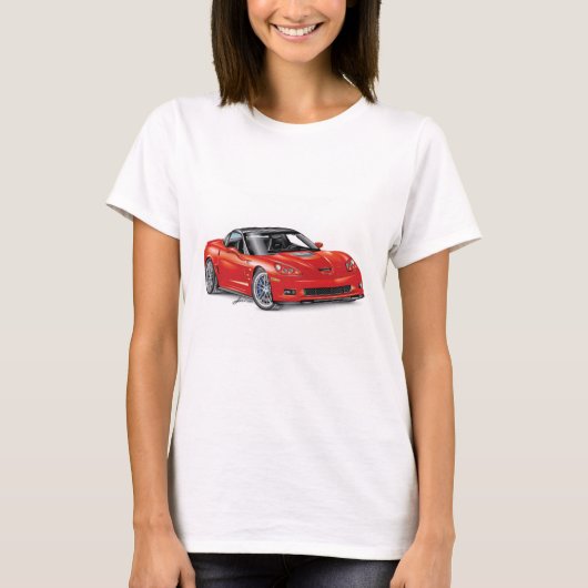 LEGENDARISCHE Z-R-ONE AUTO KUNST T-SHIRT (Voorkant)