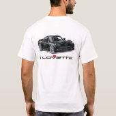 LEGENDARISCHE Z-R-ONE AUTO KUNST T-SHIRT (Achterkant)