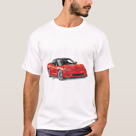 LEGENDARISCHE Z-R-ONE AUTO KUNST T-SHIRT (Voorkant)