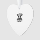 Legendarische Zuivel Grappige Boer Koeboer Pun Gra Ornament (voorkant)