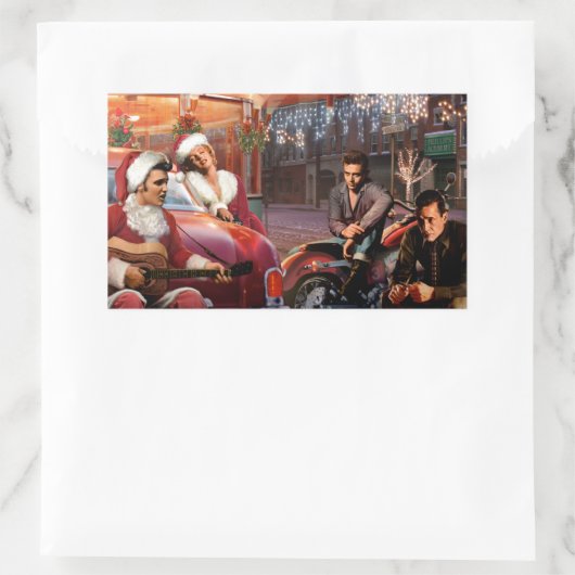 Legendarkerst Rechthoekige Sticker (Tas)