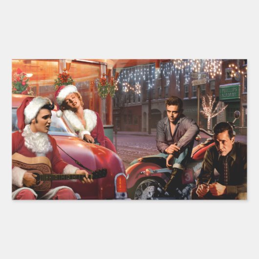 Legendarkerst Rechthoekige Sticker (Voorkant)