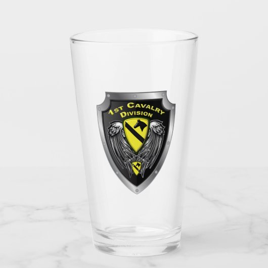 Legendary 1st Cavalry Division Glas (Voorkant)