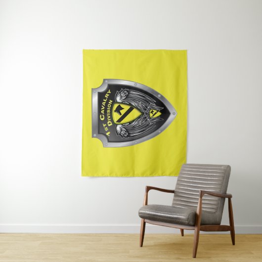 Legendary 1st Cavalry Division Wandkleed (In situ)