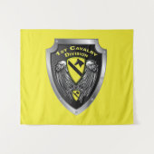 Legendary 1st Cavalry Division Wandkleed (Voorkant (horizontaal))