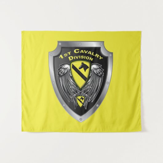 Legendary 1st Cavalry Division Wandkleed (Voorkant (horizontaal))