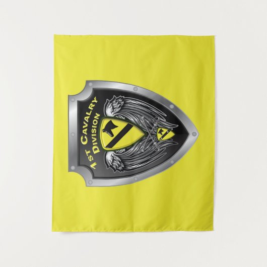 Legendary 1st Cavalry Division Wandkleed (Voorkant)