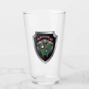 Legendary 75th Ranger Regiment Custom Shield Glas