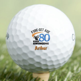 Legendary 80ste verjaardagscadeau voor opa – Blijf Golfballen