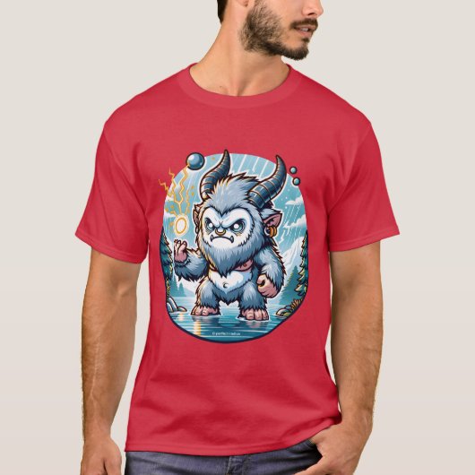 legendary animals donderend zilverclassic t-shirt (Voorkant)