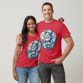 legendary animals donderend zilverclassic t-shirt (Unisex)