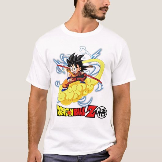Legendary Anime Warrior T-Shirt – Flying Power Des (Voorkant)