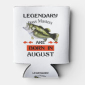 Legendary Bass Masters worden in augustus geboren Blikjeskoeler (Voorkant)