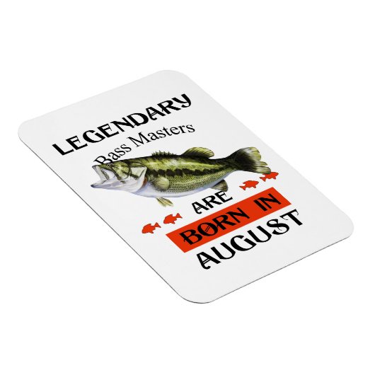 Legendary Bass Masters worden in augustus geboren Magneet (Rechterzijde)