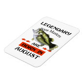 Legendary Bass Masters worden in augustus geboren Magneet (Linkerzijde)