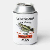 Legendary Bass Masters worden in mei geboren Blikjeskoeler (Blikje Achterkant)