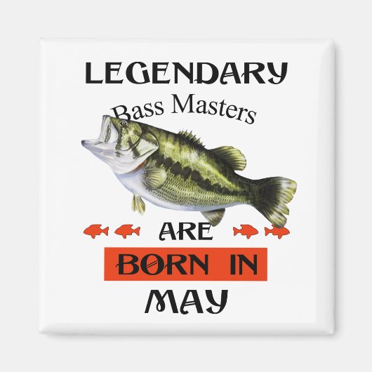 Legendary Bass Masters worden in mei geboren Magneet (Voorkant)