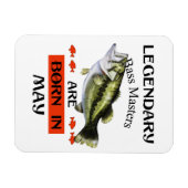 Legendary Bass Masters worden in mei geboren Magneet (Horizontaal)