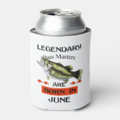 Legendary Bass Masters zijn geboren in juni Blikjeskoeler (Blikje Voorkant)