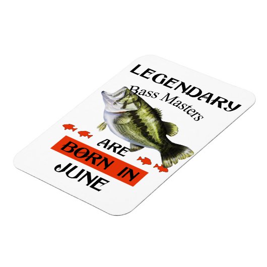 Legendary Bass Masters zijn geboren in juni Magneet (Linkerzijde)