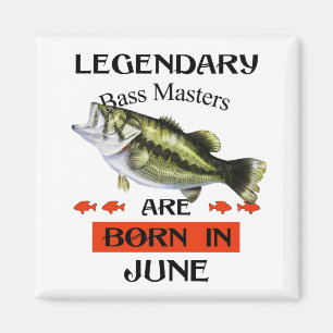 Legendary Bass Masters zijn geboren in juni Magneet