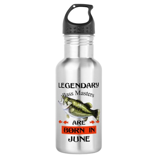 Legendary Bass Masters zijn geboren in juni Waterfles (Voorkant)