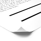 Legendary Curves, Mulsanne, LM Sarthe Perfect Poster (Hoek)