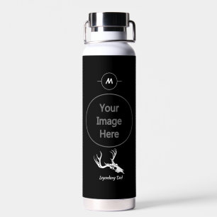 Legendary Dad Best to Par White Stag Skull Waterfles