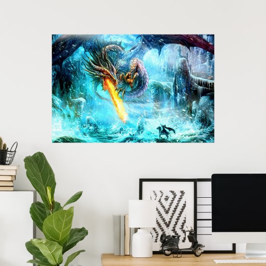 Legendary Dragon Poster (Thuiskantoor)