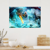 Legendary Dragon Poster (Keuken)