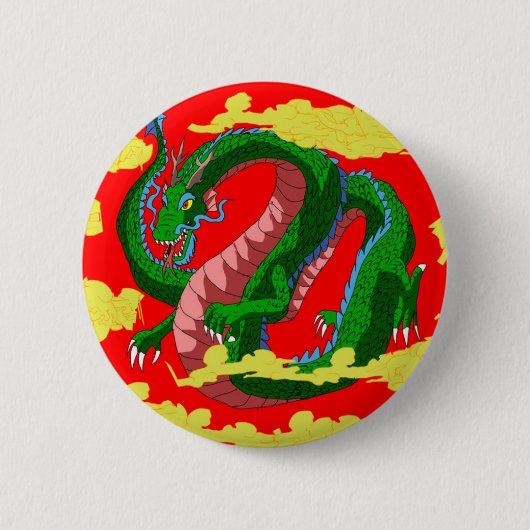 Legendary Dragon Ronde Button 5,7 Cm (Voorkant)