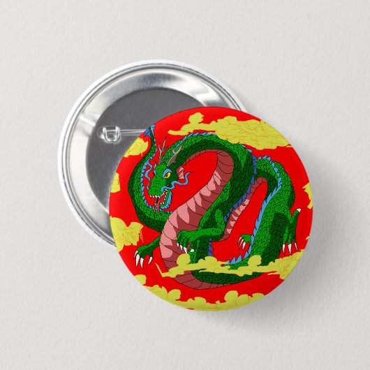 Legendary Dragon Ronde Button 5,7 Cm (Voorkant /achterkant)