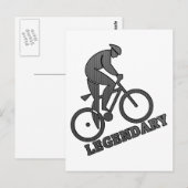 Legendary fietsen briefkaart (Voorkant / Achterkant)