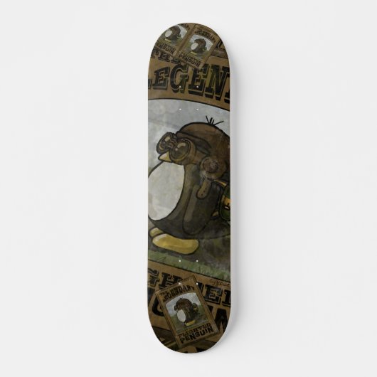 Legendary Flight Penguin Skateboard (Voorkant)