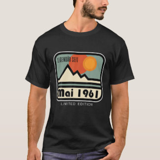 Legendary from May 1961 Limited Edition - 60th Bi T-shirt