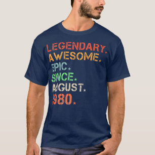 Legendary Geweldige epic from August 1980 Retro Bi T-shirt