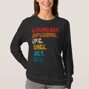Legendary Geweldige epic from Juli 1956 Retro Styl T-shirt