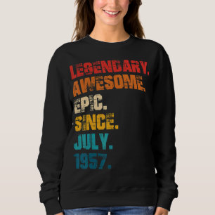Legendary Geweldige epic from Juli 1957 Retro Styl Trui