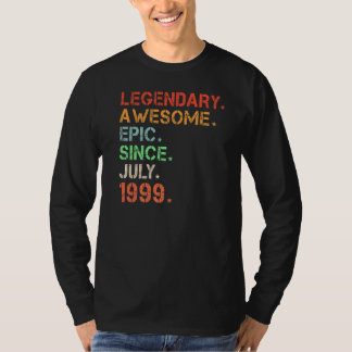 Legendary Geweldige epic from Juli 1999 Retro Birt T-shirt