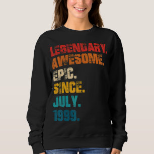 Legendary Geweldige epic from Juli 1999 Retro Styl Trui
