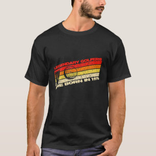 Legendary Golfers Geboren in 1976 46e Vintage T-shirt