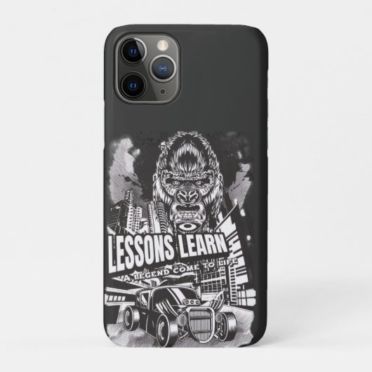  Legendary Gorilla Lessons Learn iPhone Case  (Achterkant)