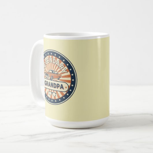 legendary grandpa koffiemok (Voorkant links)