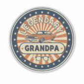 legendary grandpa sticker (Voorkant)