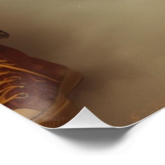 Legendary Hip-Hop & Reggae Icons in the Clouds  Perfect Poster (Hoek)