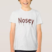 Legendary Horror Echolocation Animatronic van Nose Tri-Blend Shirt (Voorkant)