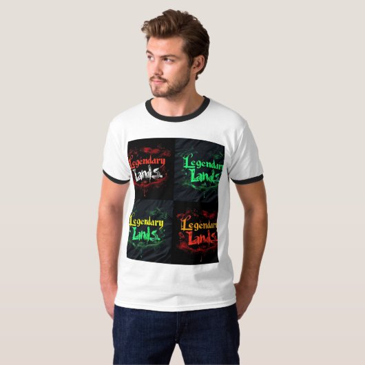 Legendary Lands T-shirt ontwerp (Voorkant volledig)