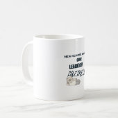 Legendary Laziness School Mug Koffiemok (Voorkant links)