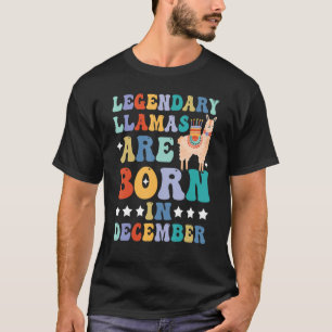 Legendary Llamas wordt geboren in december 2010 T-shirt