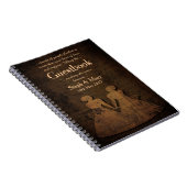 Legendary Love Story Lesbian Wedding Guestbook Notitieboek (Rechterzijde)